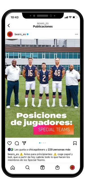 Chicago Bears - Proyecto de Gobalo